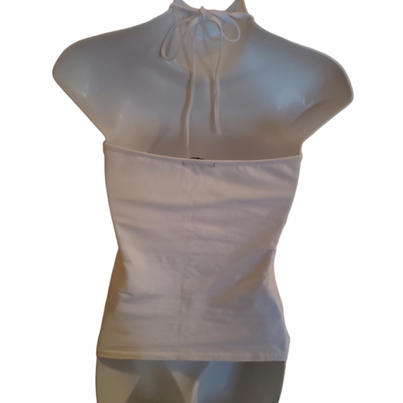 Jacob woman's white halter top - Picture 3 of 3